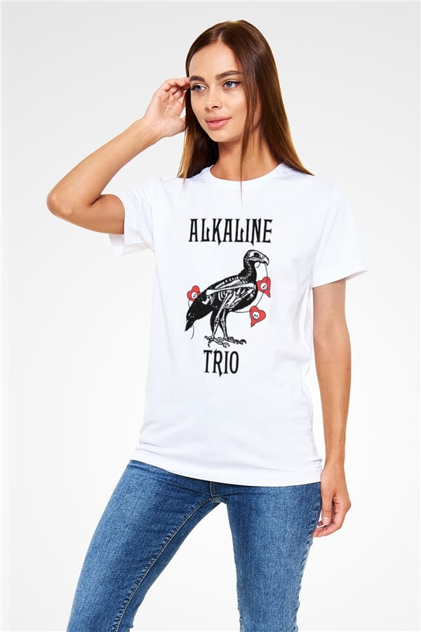 Alkaline Trio White Unisex T-Shirt