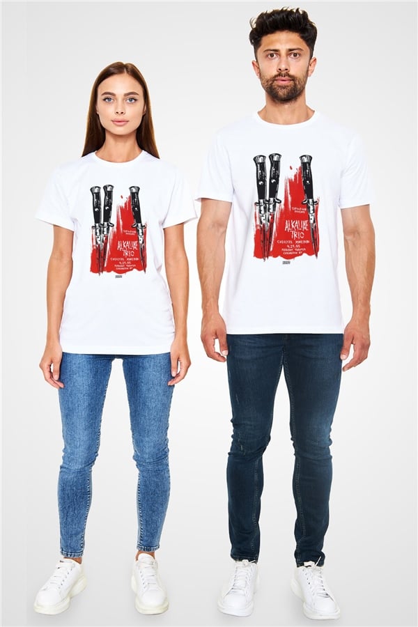 Alkaline Trio White Unisex T-Shirt