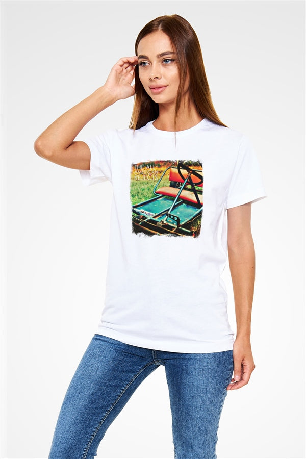 All-American Rejects Printed Unisex White T-Shirt