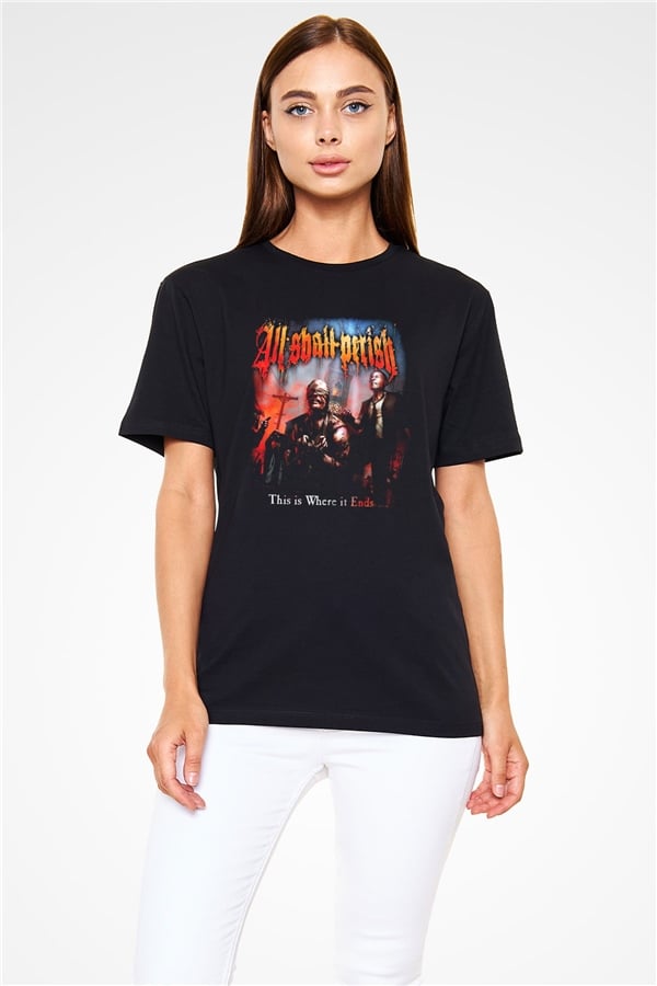 All Shall Perish Black Unisex T-Shirt