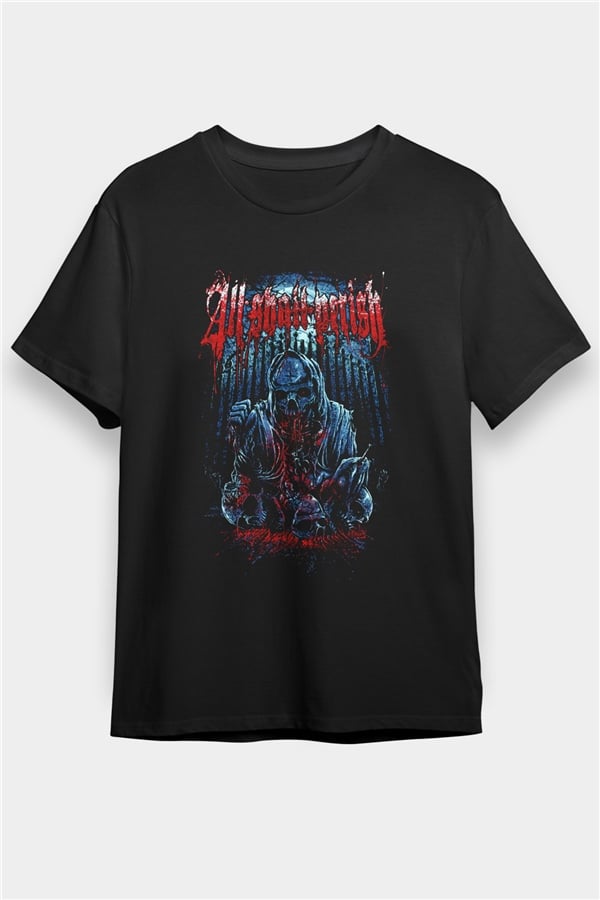 All Shall Perish Black Unisex T-Shirt