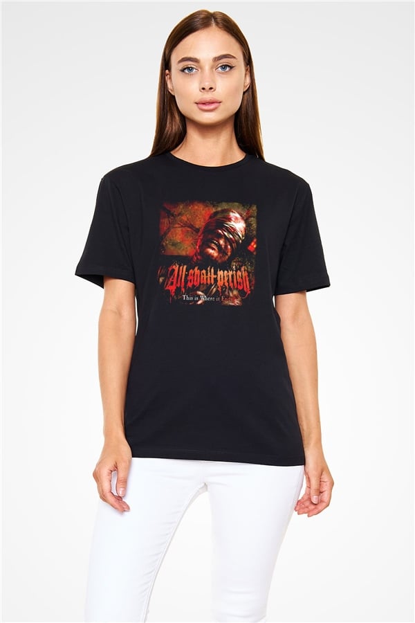 All Shall Perish Black Unisex T-Shirt