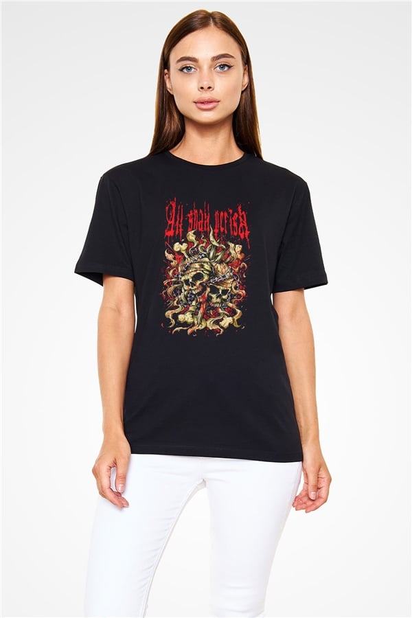 All Shall Perish Black Unisex T-Shirt
