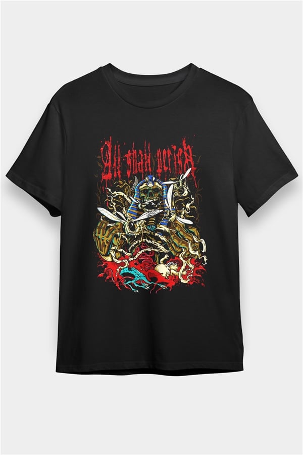 All Shall Perish Black Unisex T-Shirt