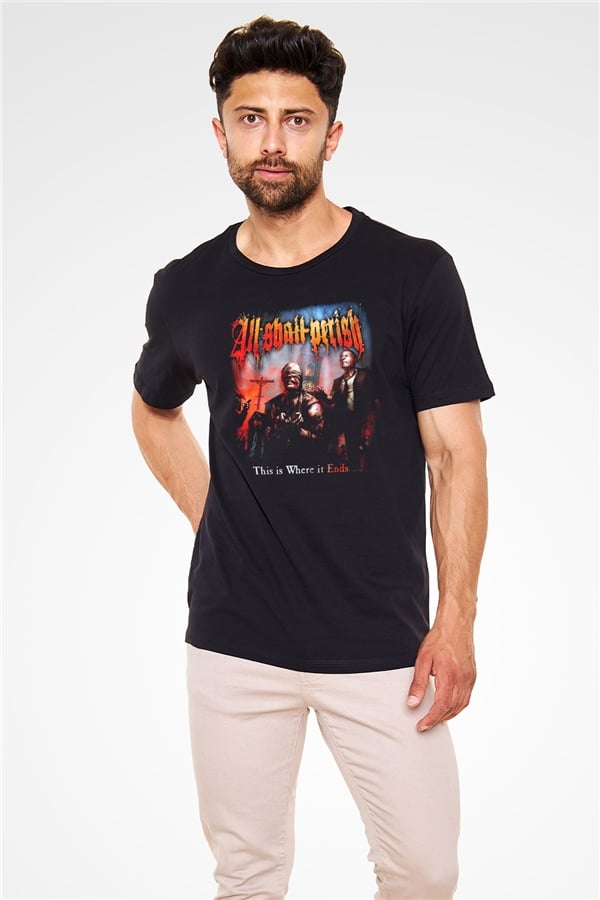 All Shall Perish Black Unisex T-Shirt