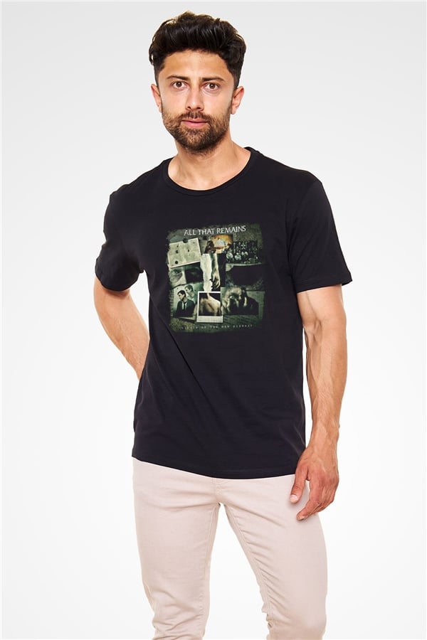 All That Remains Printed Unisex Black T-Shirt