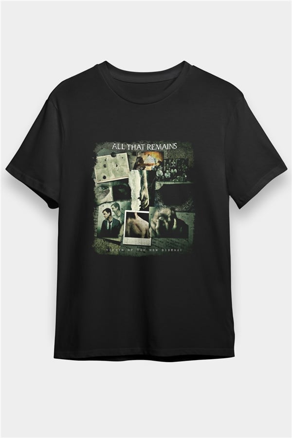 All That Remains Printed Unisex Black T-Shirt