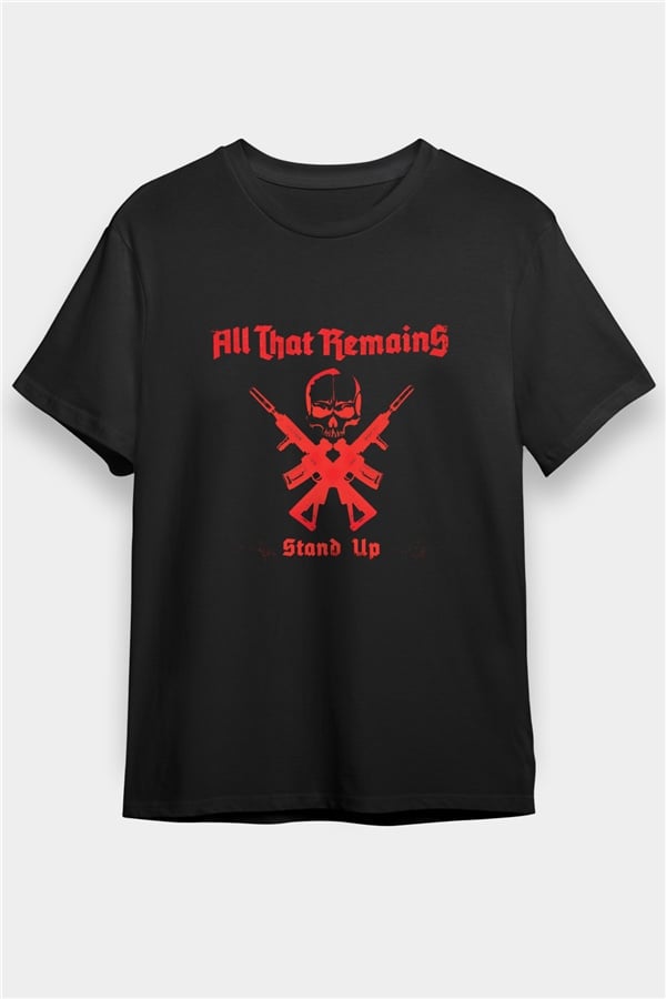 All That Remains Printed Unisex Black T-Shirt