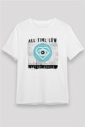 All Time Low Printed Unisex White T-Shirt