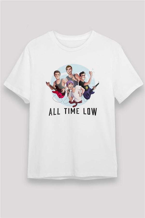 All Time Low White Unisex T-Shirt