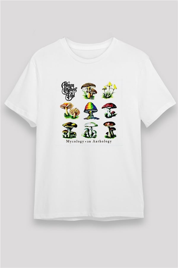Allman Brothers Band Printed Unisex White T-Shirt
