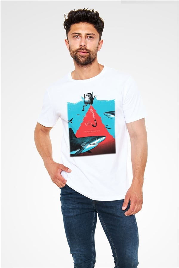 Alt-J White Unisex T-Shirt