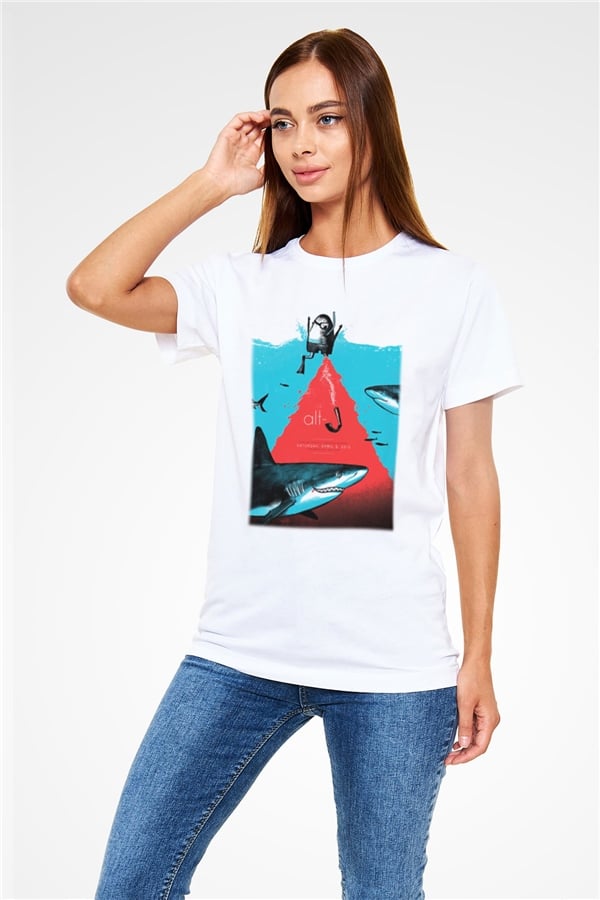 Alt-J White Unisex T-Shirt
