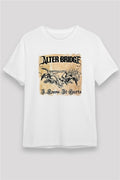 Alter Bridge Printed Unisex White T-Shirt