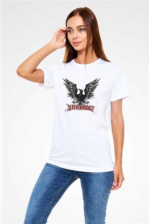 Alter Bridge White Unisex T-Shirt