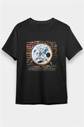 American Authors Printed Unisex Black T-Shirt