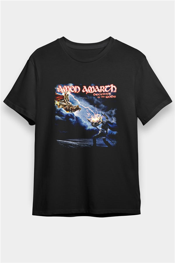 Amon Amarth Printed Unisex Black T-Shirt