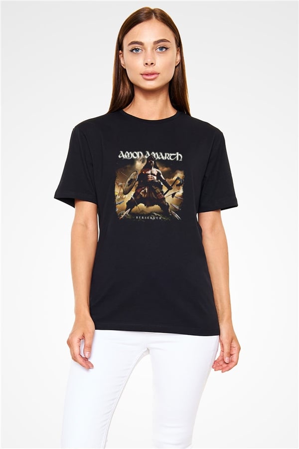 Amon Amarth Printed Unisex Black T-Shirt