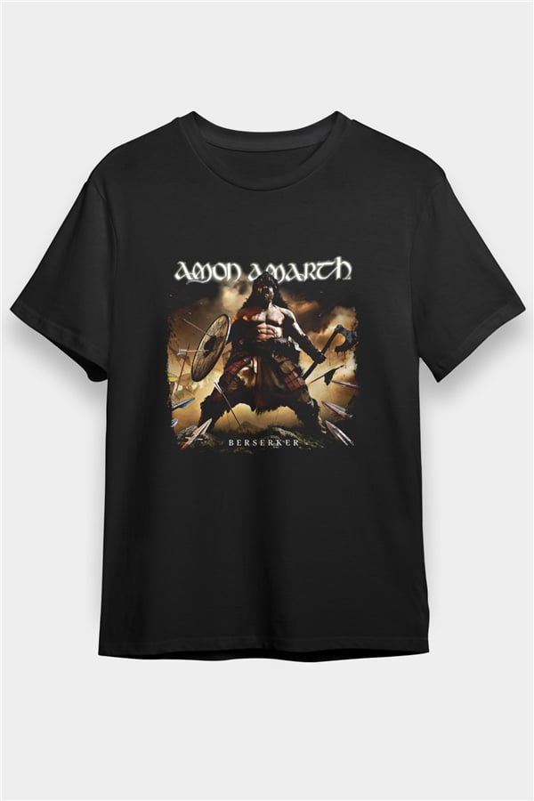 Amon Amarth Printed Unisex Black T-Shirt