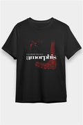 Amorphis Printed Unisex Black T-Shirt