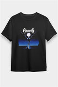 Amorphis Printed Unisex Black T-Shirt