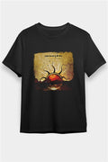 Amorphis Printed Unisex Black T-Shirt