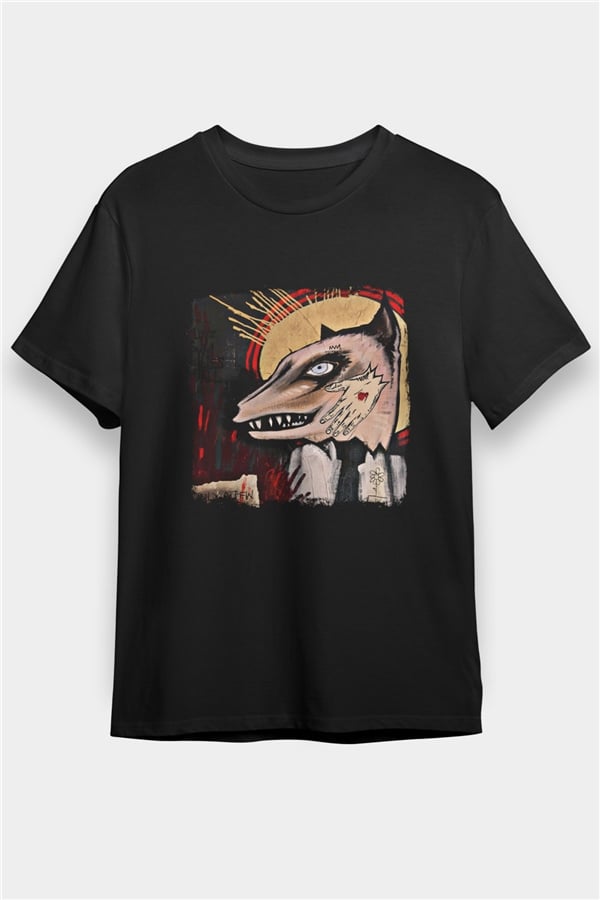 Andrew Jackson Jihad Printed Unisex Black T-Shirt
