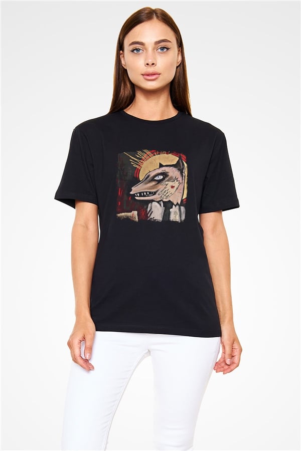 Andrew Jackson Jihad Printed Unisex Black T-Shirt