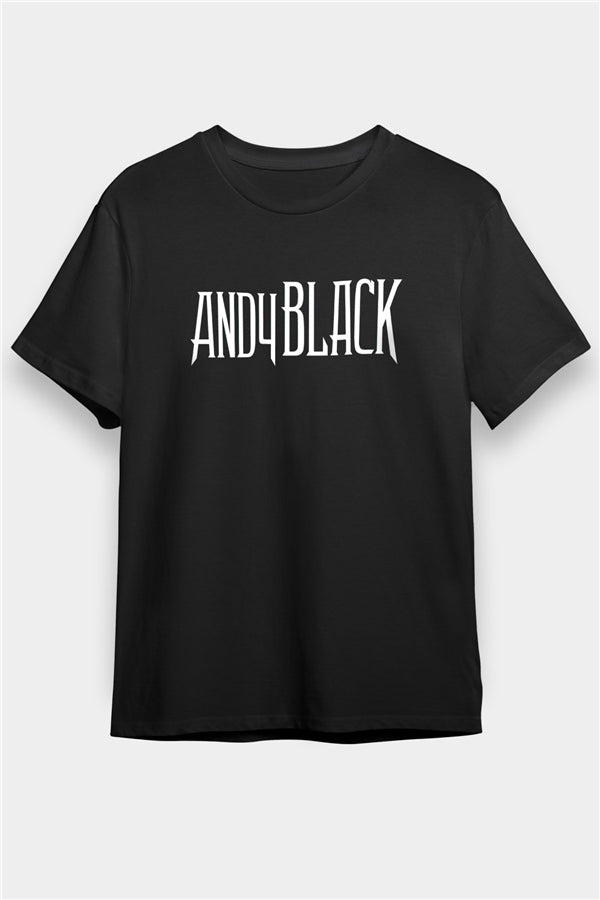 Andy Black Black Unisex T-Shirt