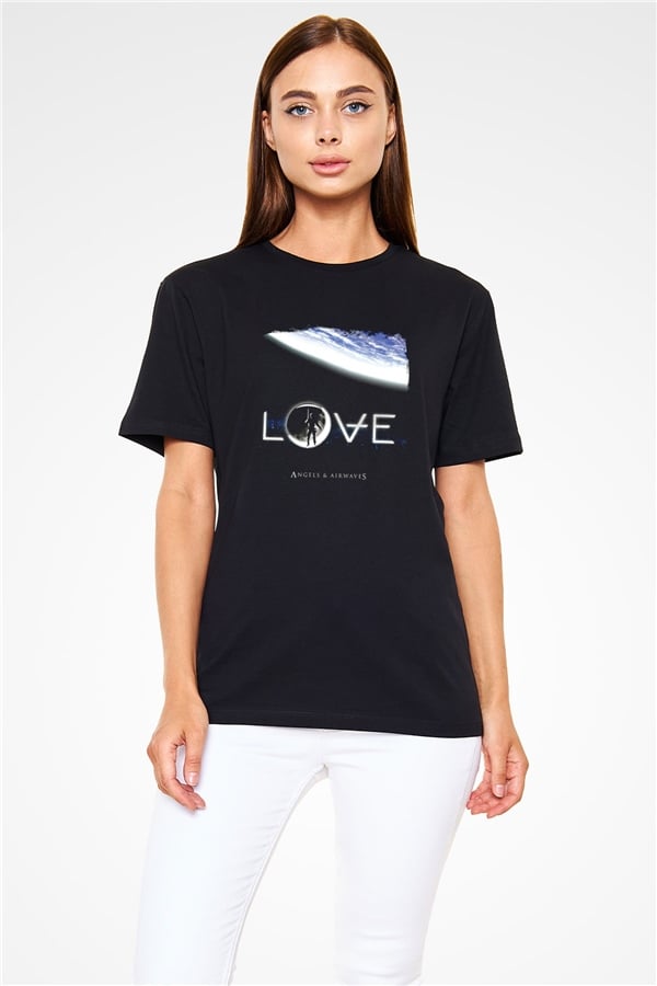 Angels and Airwaves Printed Unisex Black T-Shirt