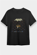 Anthrax Black Unisex Graphic T-Shirt