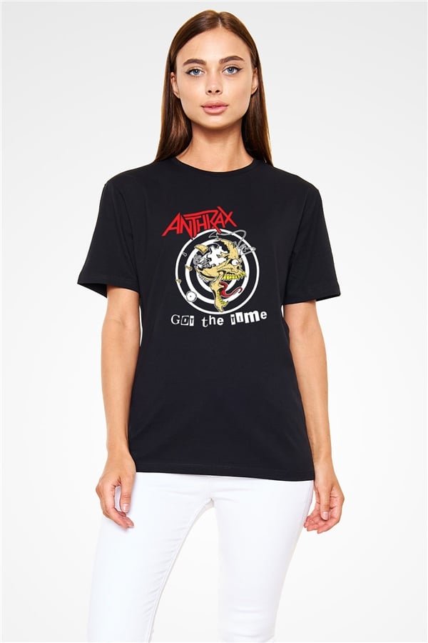 Anthrax Black Unisex T-Shirt