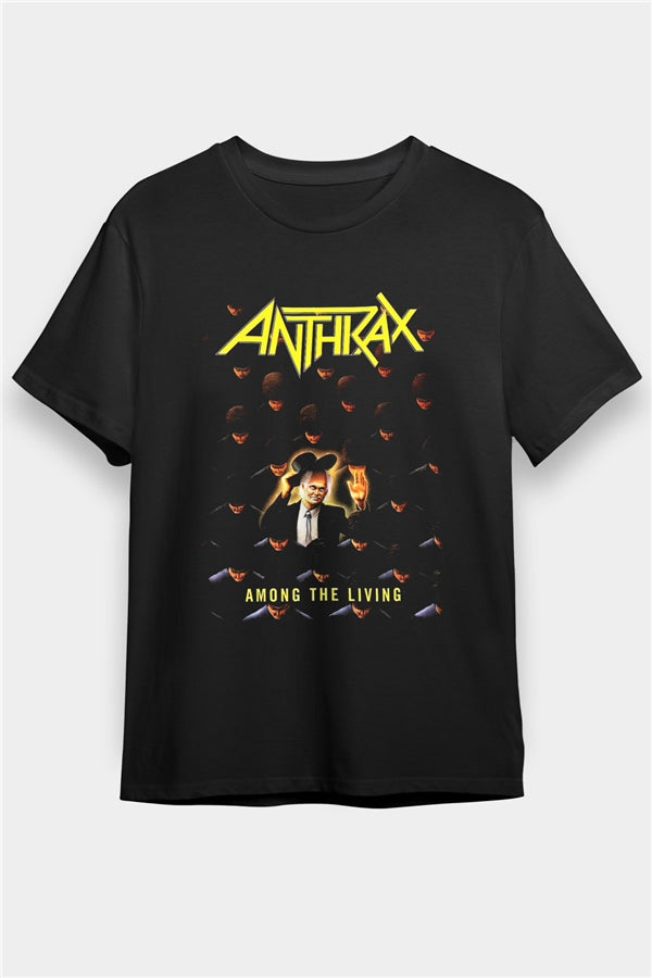 Anthrax Black Unisex T-Shirt
