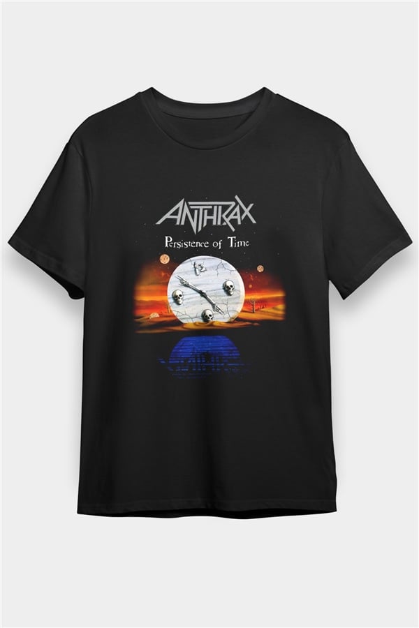 Anthrax Black Unisex T-Shirt