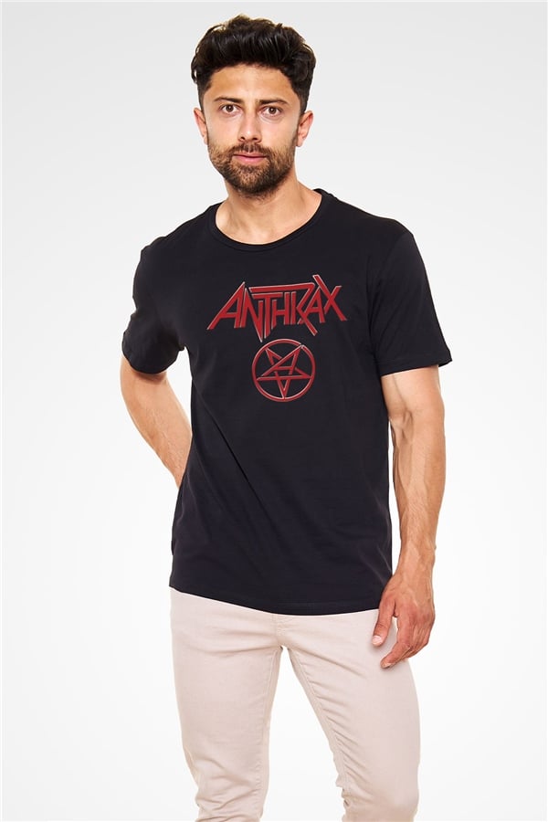 Anthrax Black Unisex T-Shirt