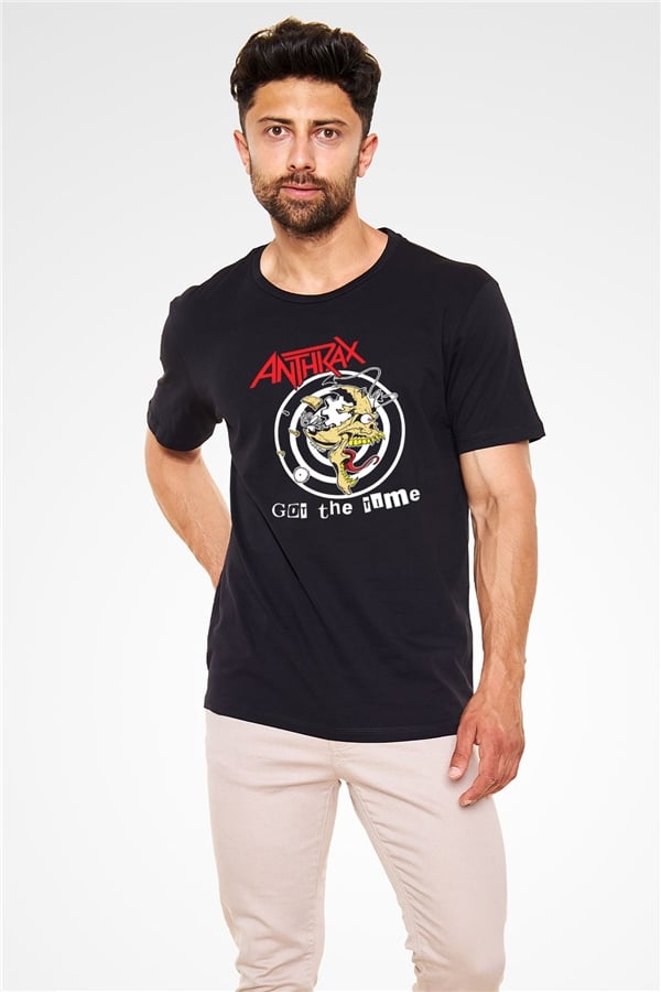 Anthrax Black Unisex T-Shirt