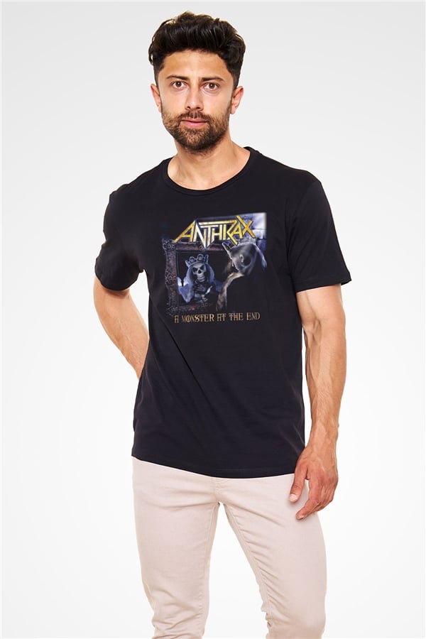 Anthrax Black Unisex T-Shirt