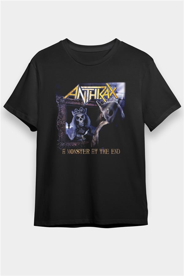 Anthrax Black Unisex T-Shirt