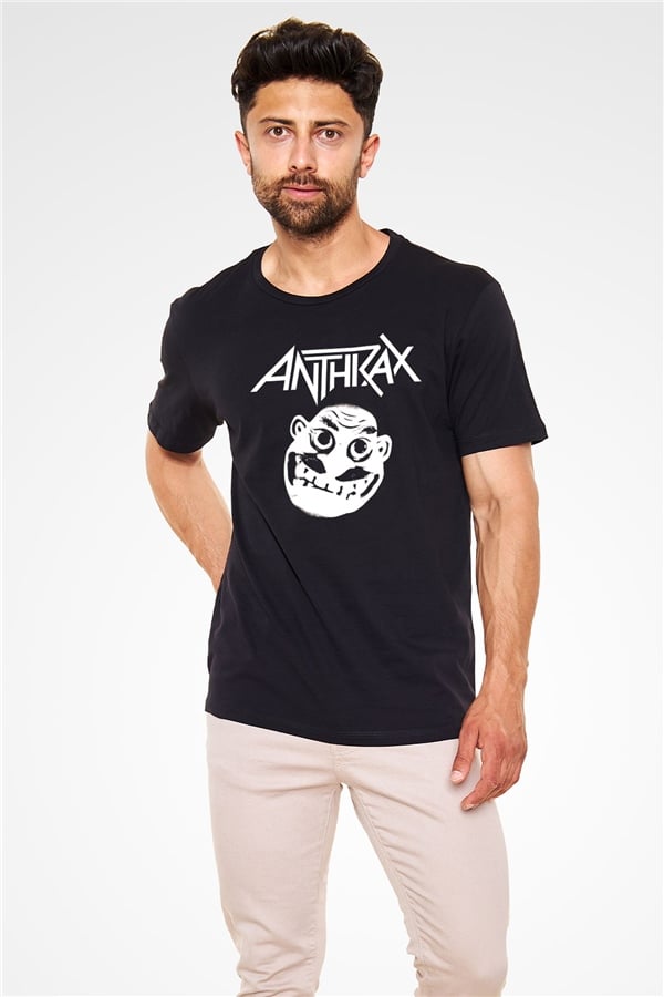 Anthrax Black Unisex T-Shirt