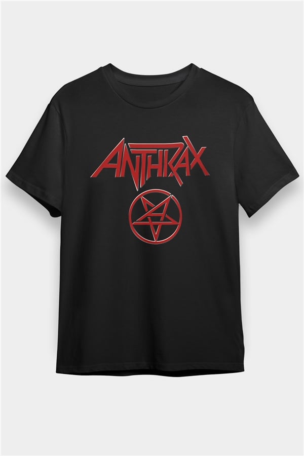 Anthrax Black Unisex T-Shirt