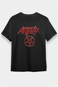 Anthrax Black Unisex T-Shirt