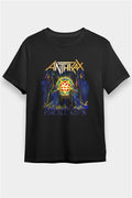 Anthrax Black Unisex T-Shirt