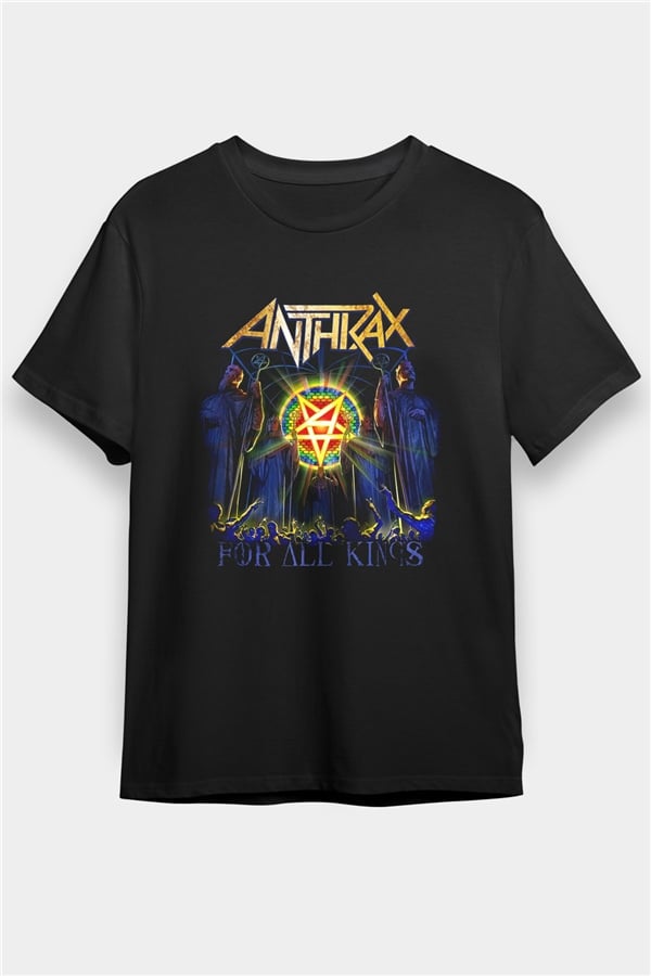 Anthrax Black Unisex T-Shirt