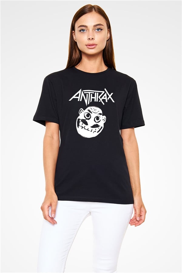 Anthrax Black Unisex T-Shirt