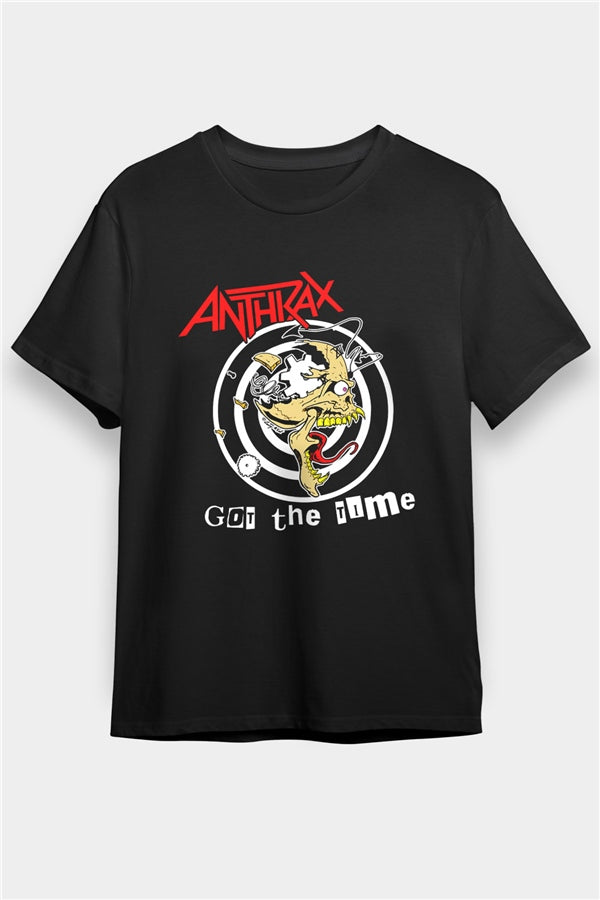 Anthrax Black Unisex T-Shirt