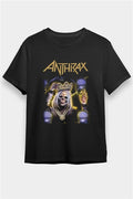 Anthrax Black Unisex T-Shirt | Rock Metal Music Tee