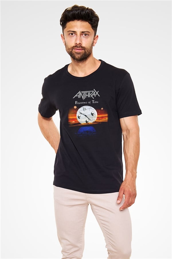 Anthrax Black Unisex T-Shirt