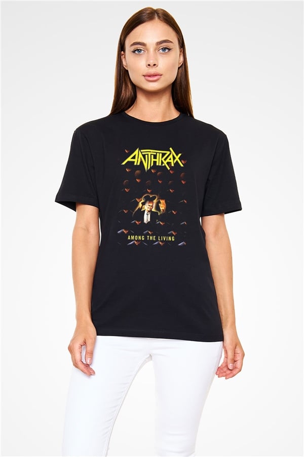 Anthrax Black Unisex T-Shirt