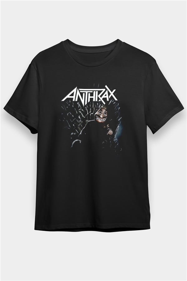 Anthrax Black Unisex T-Shirt