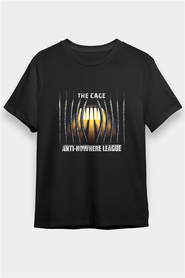 Anti-Nowhere League Printed Unisex Black T-Shirt